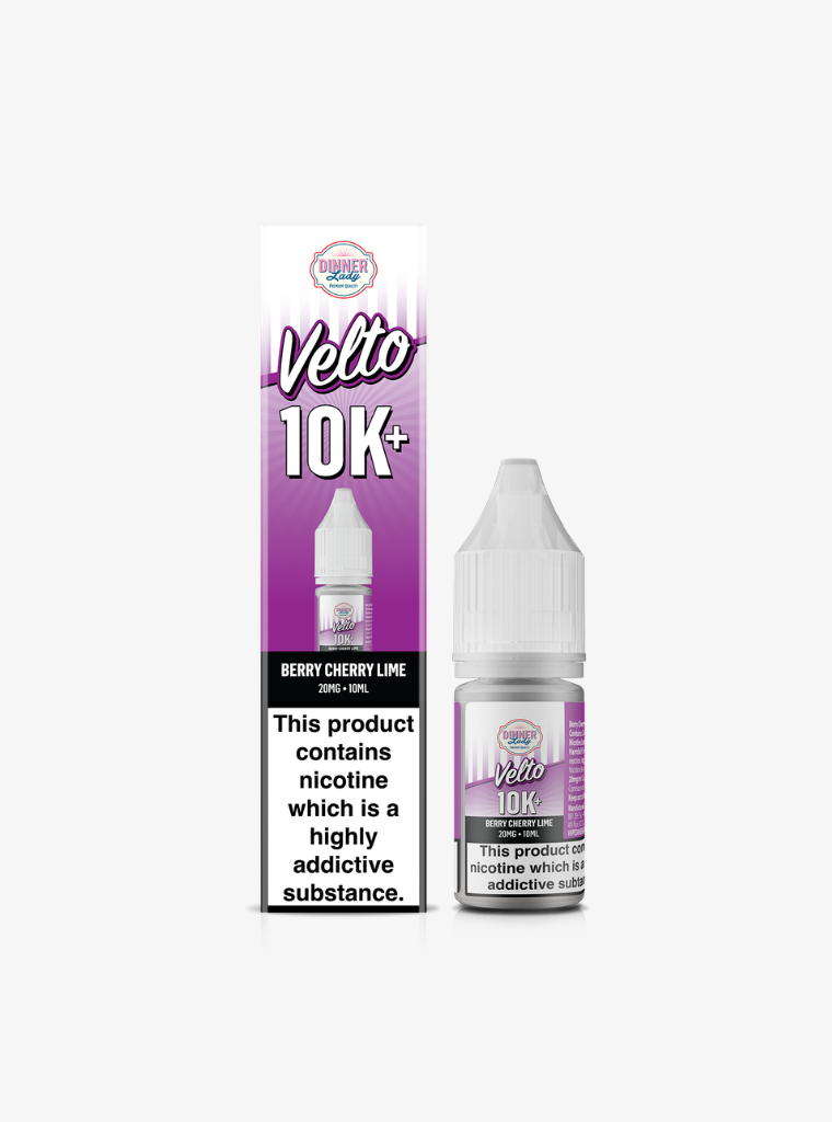 Dinner Lady | Velto | Berry Cherry Lime | Nic Salts | 20mg