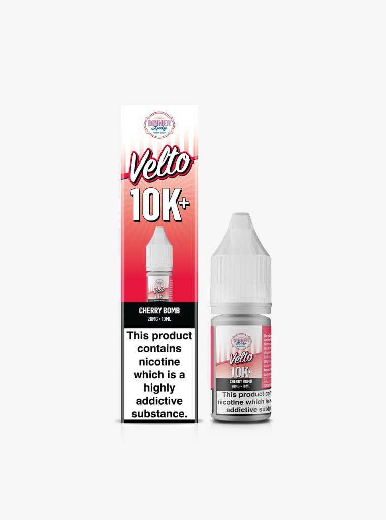 Dinner Lady | Velto | Cherry Bomb | Nic Salts | 20mg