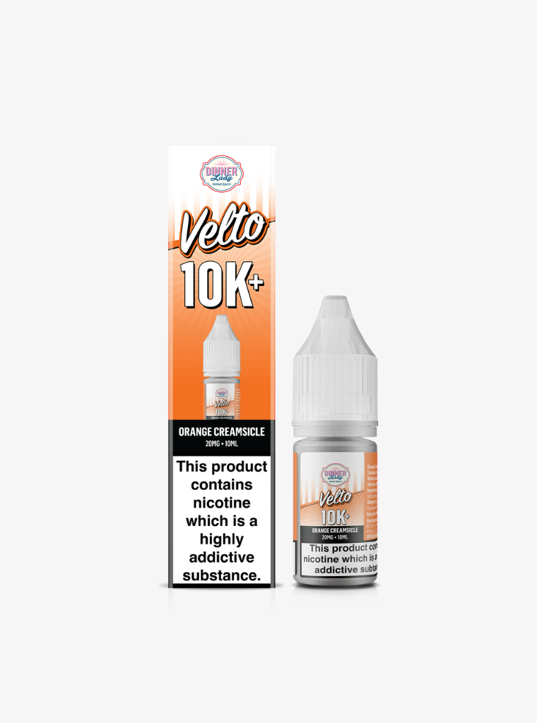 Dinner Lady | Velto | Orange Creamsicle | Nic Salts | 20mg