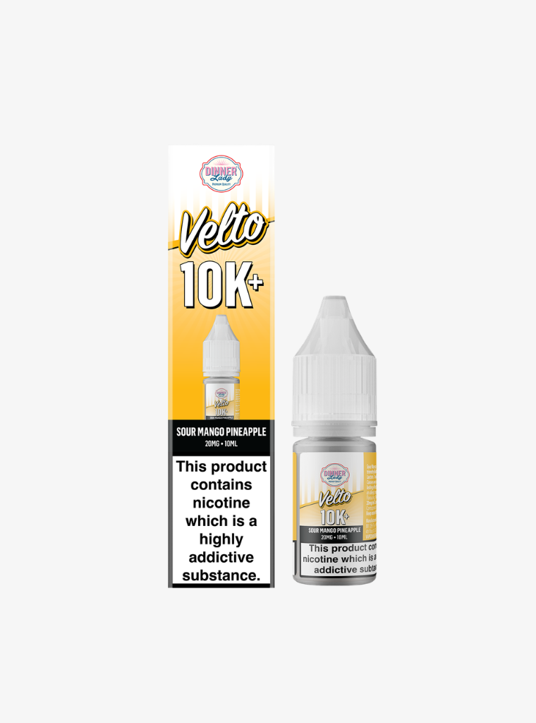 Dinner Lady | Velto | Sour Mango Pineapple | Nic Salts | 20mg