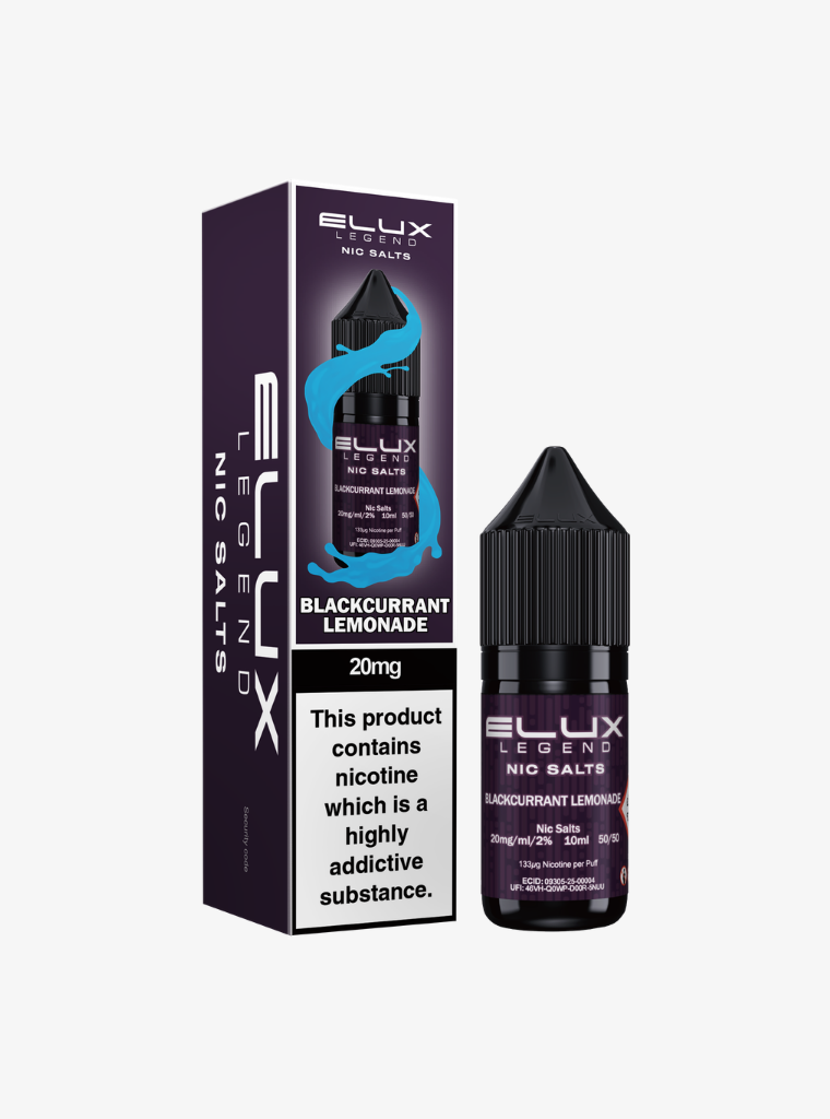 ELUX | Legend | Blackcurrant Lemonade | Nic Salts | 20mg | 10ml