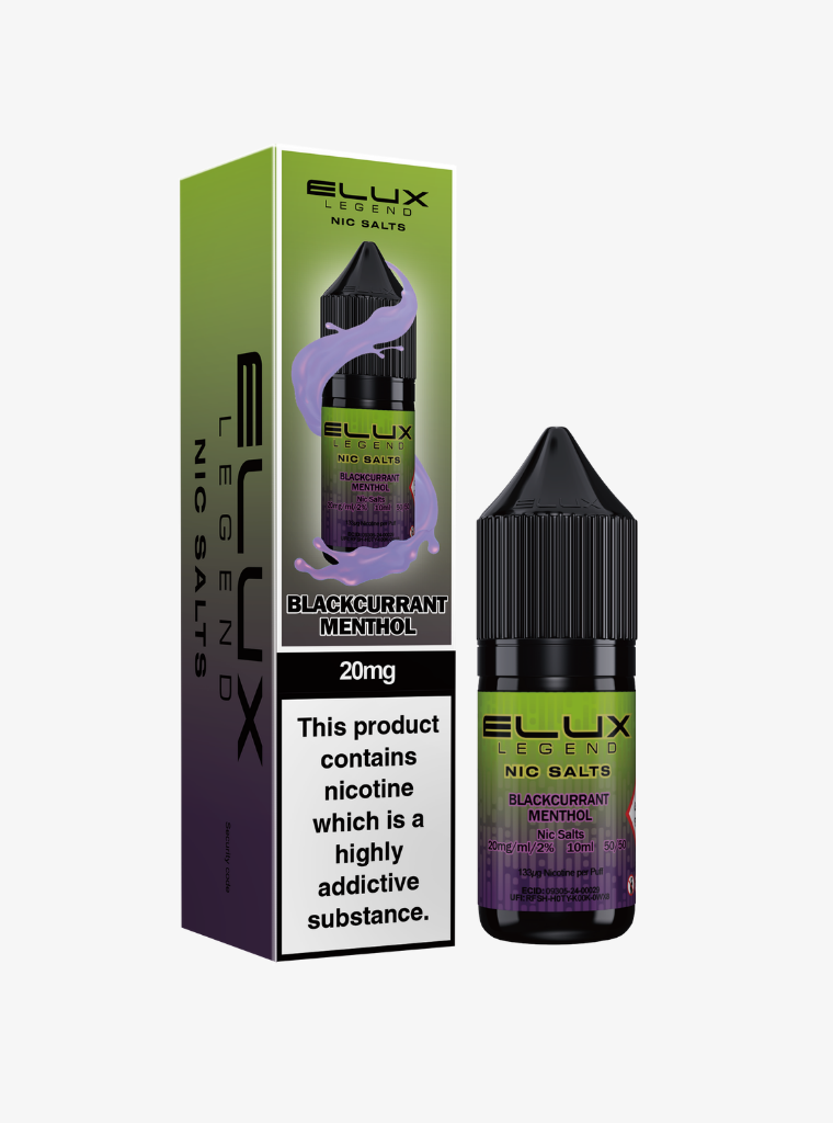 ELUX | Legend | Blackcurrant Menthol | Nic Salts | 20mg | 10ml