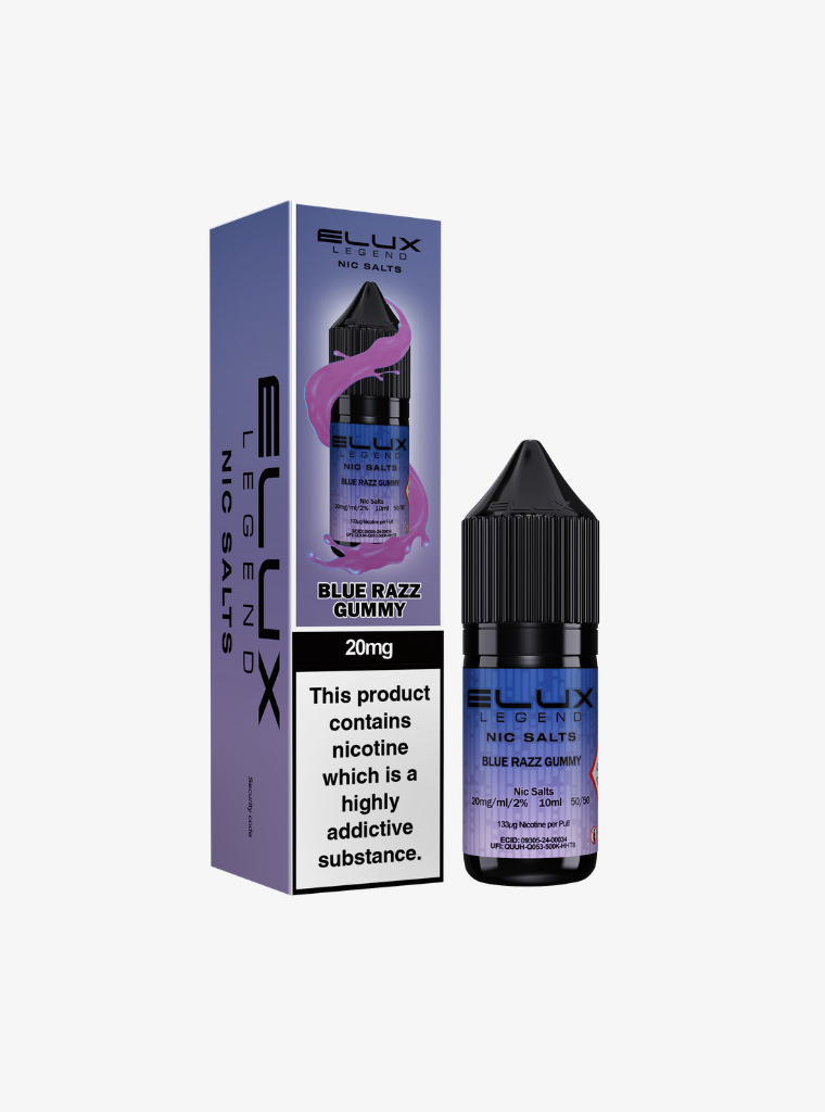 ELUX | Legend | Blue Razz Gummy | Nic Salts | 20mg | 10ml