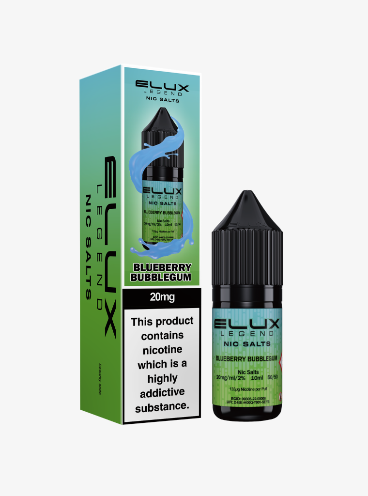 ELUX | Legend | Blueberry Bubblegum | Nic Salts | 20mg | 10ml