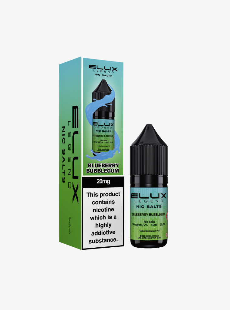 ELUX | Legend | Blueberry Bubblegum | Nic Salts | 20mg | 10ml