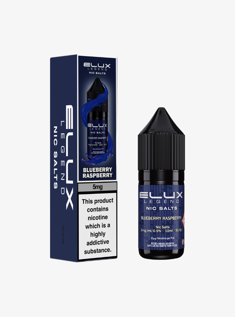 ELUX | Legend | Blueberry Raspberry | Nic Salts | 5mg | 10ml