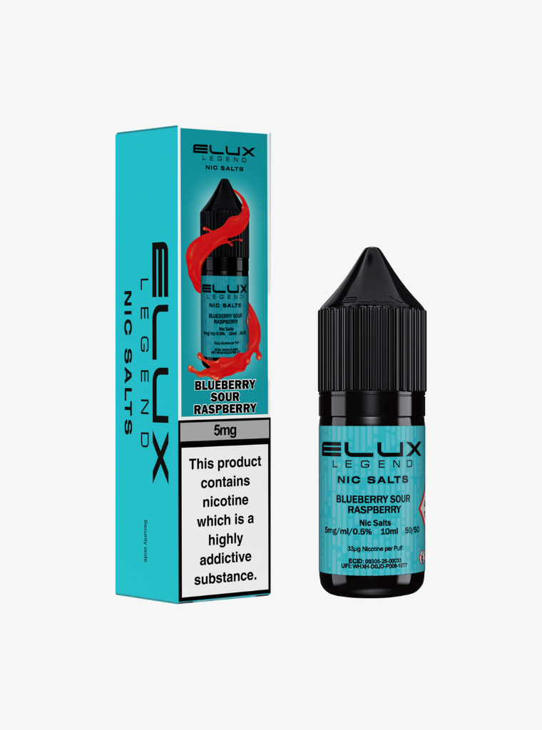 ELUX | Legend | Blueberry Sour Raspberry | Nic Salts | 5mg | 10ml