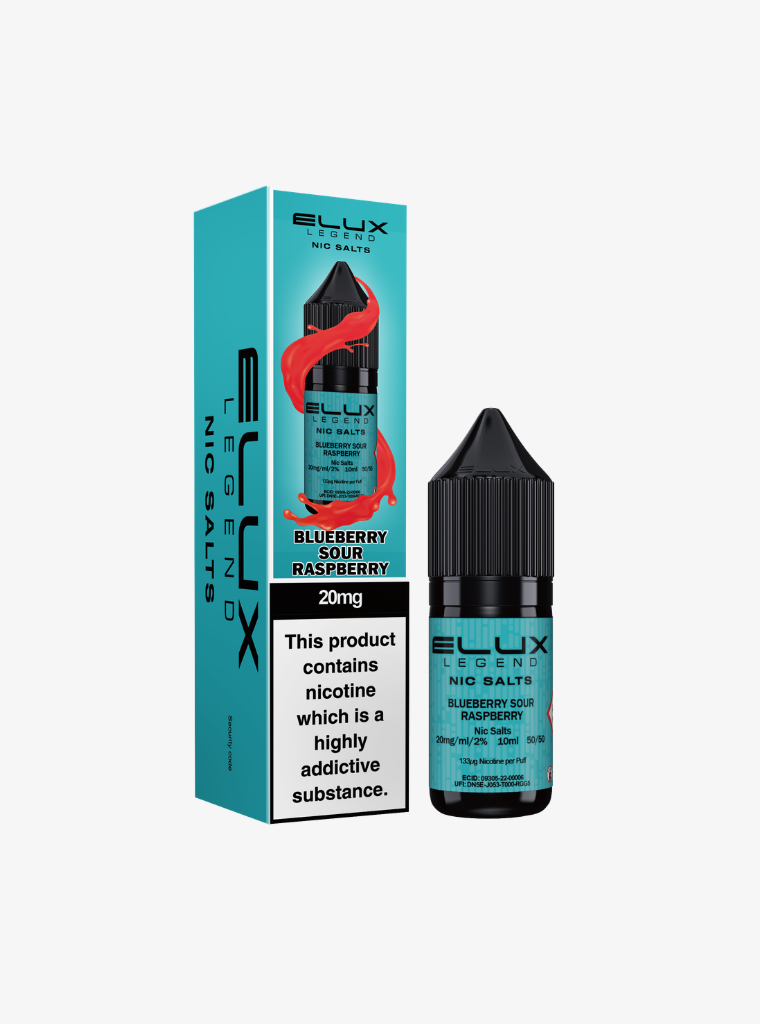 ELUX | Legend | Blueberry Sour Raspberry | Nic Salts | 20mg | 10ml