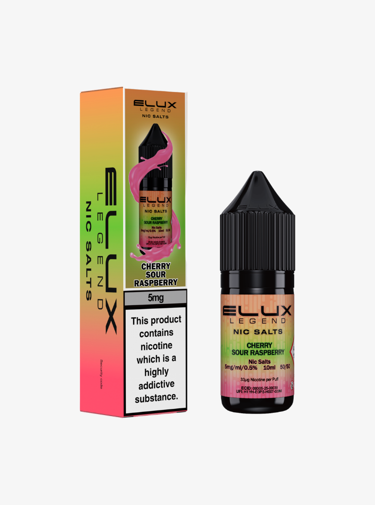 ELUX | Legend | Cherry Sour Raspberry | Nic Salts | 5mg | 10ml