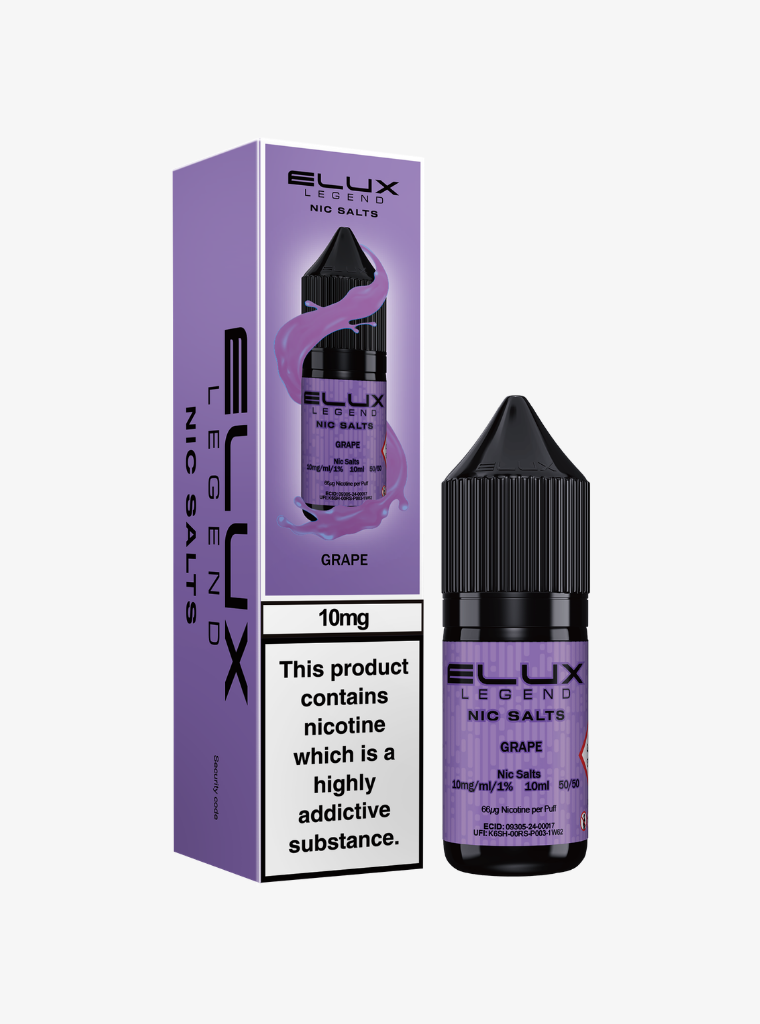 ELUX | Legend | Grape | Nic Salts | 10mg | 10ml