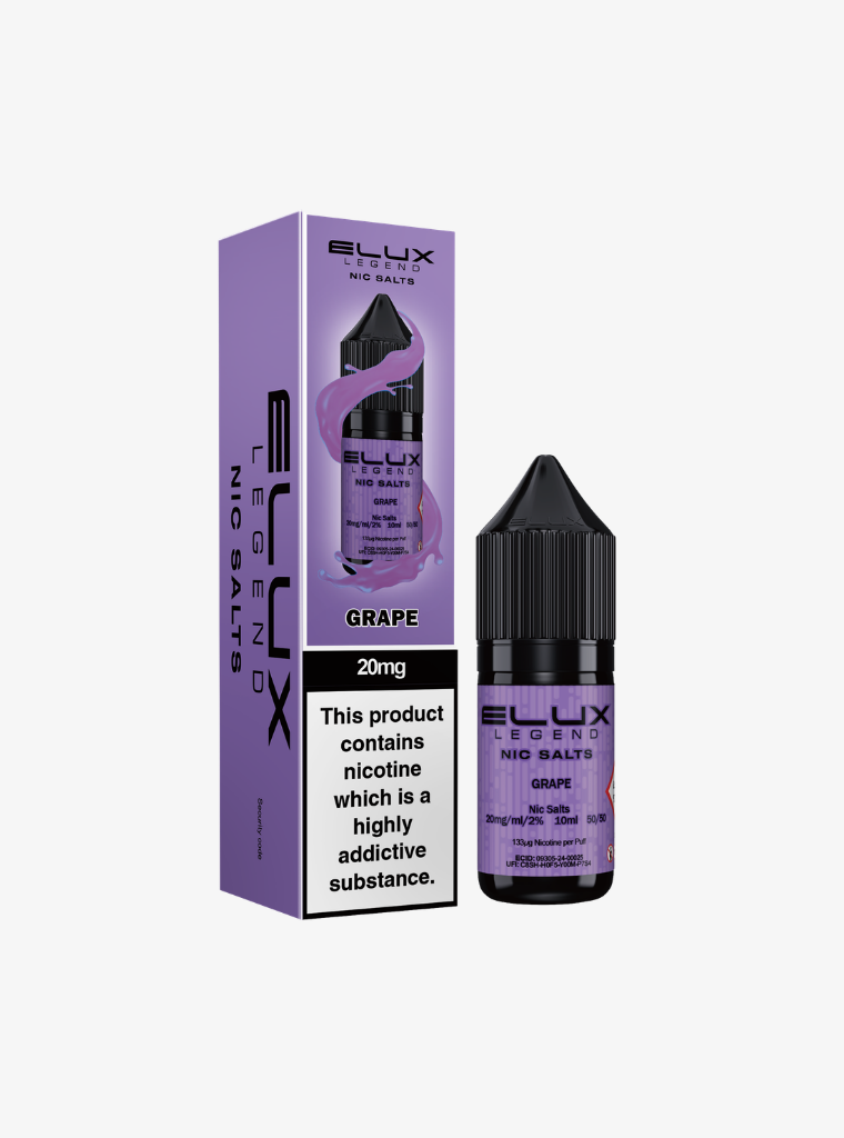 ELUX | Legend | Grape | Nic Salts | 20mg | 10ml