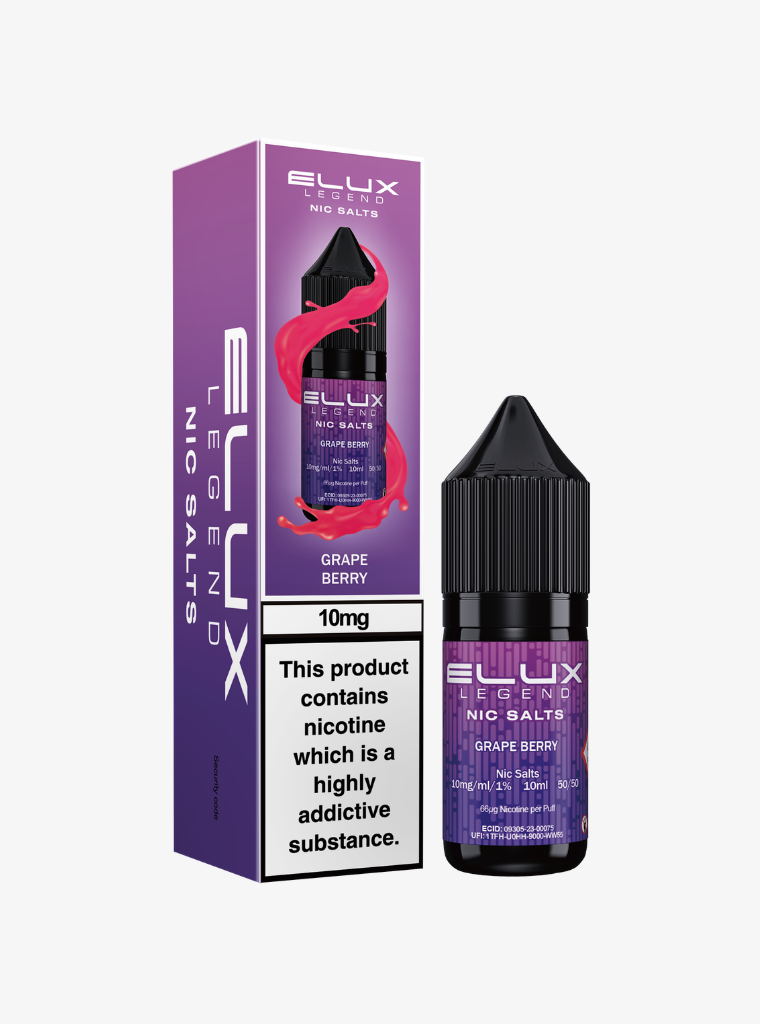 ELUX | Legend | Grape Berry | Nic Salts | 10mg | 10ml