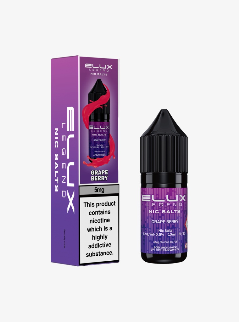 ELUX | Legend | Grape Berry | Nic Salts | 5mg | 10ml