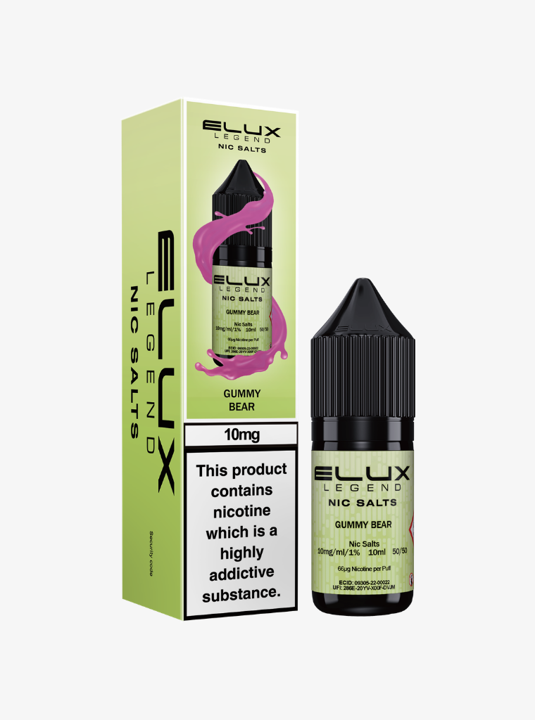 ELUX | Legend | Gummy Bear | Nic Salts | 10mg | 10ml-1