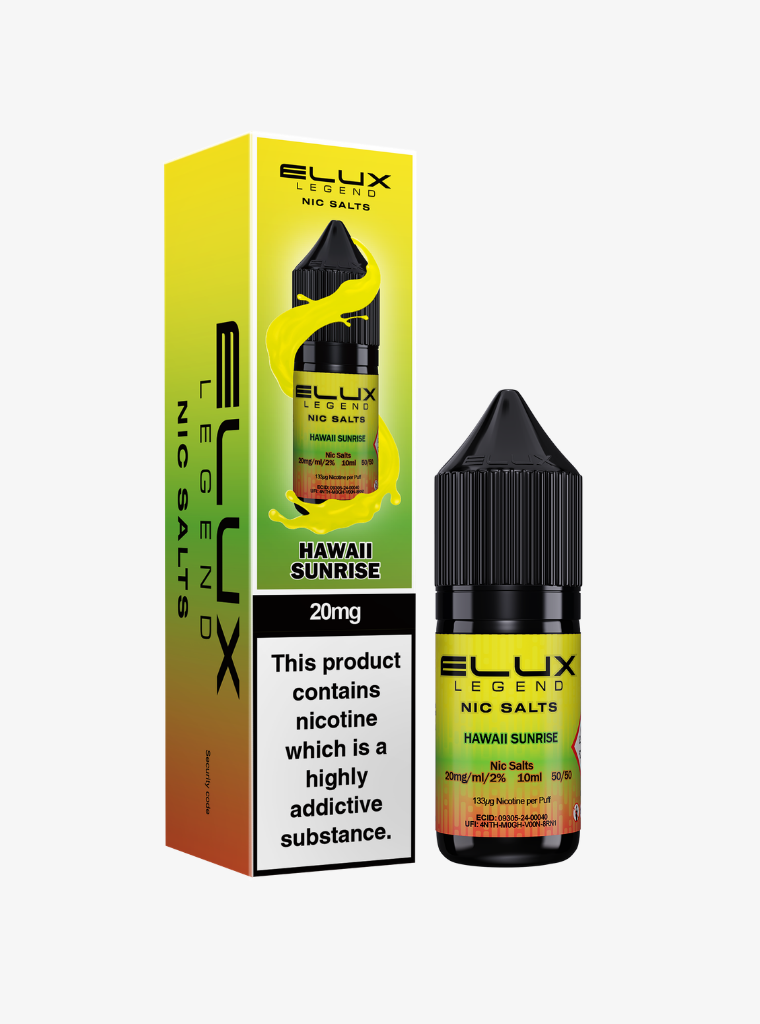 ELUX | Legend | Hawaii Sunrise | Nic Salts | 20mg | 10ml