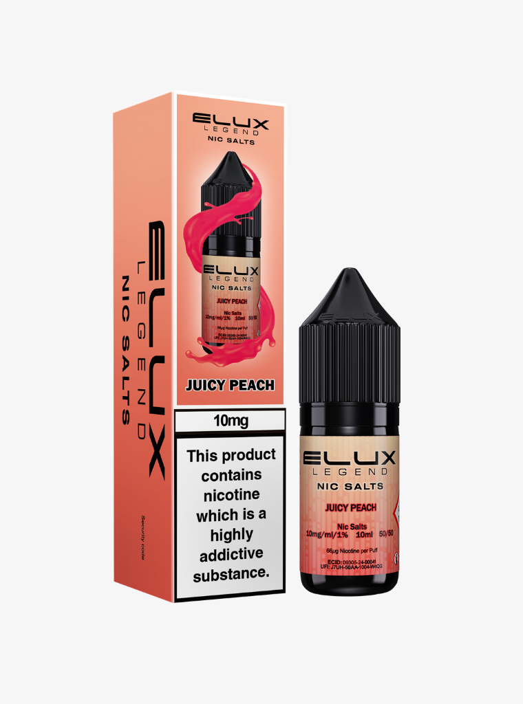 ELUX | Legend | Juicy Peach | Nic Salts | 10mg | 10ml