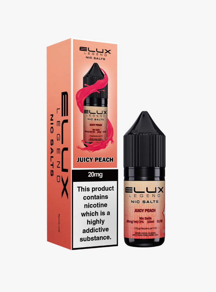 ELUX | Legend | Juicy Peach | Nic Salts | 20mg | 10ml