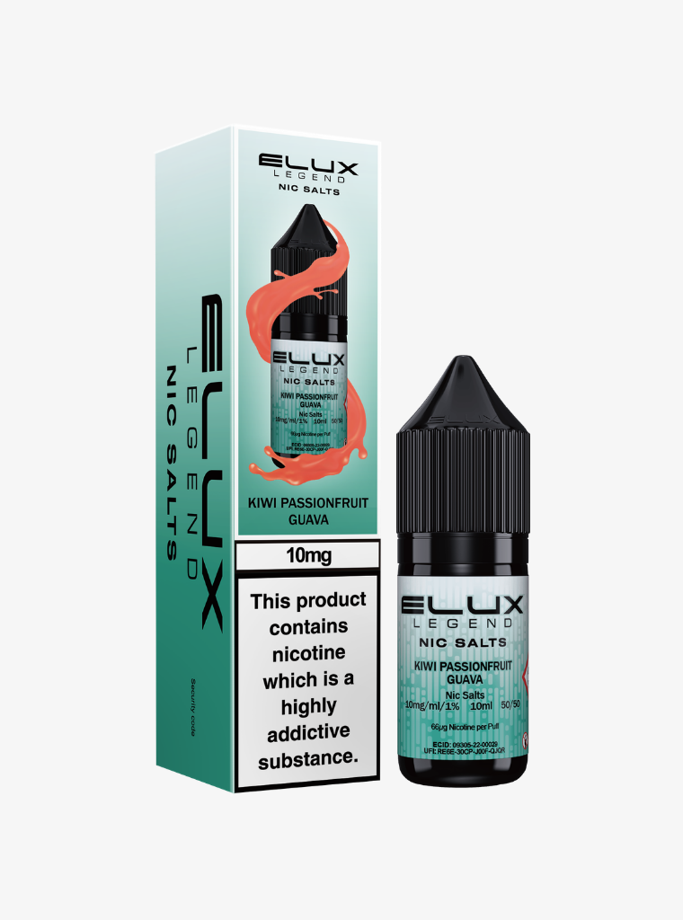 ELUX | Legend | Kiwi Passionfruit Guava | Nic Salts | 10mg | 10ml