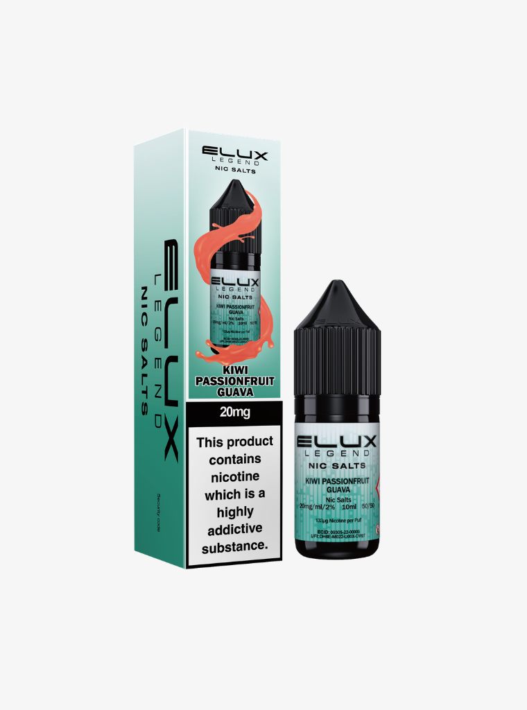 ELUX | Legend | Kiwi Passionfruit Guava | Nic Salts | 20mg | 10ml