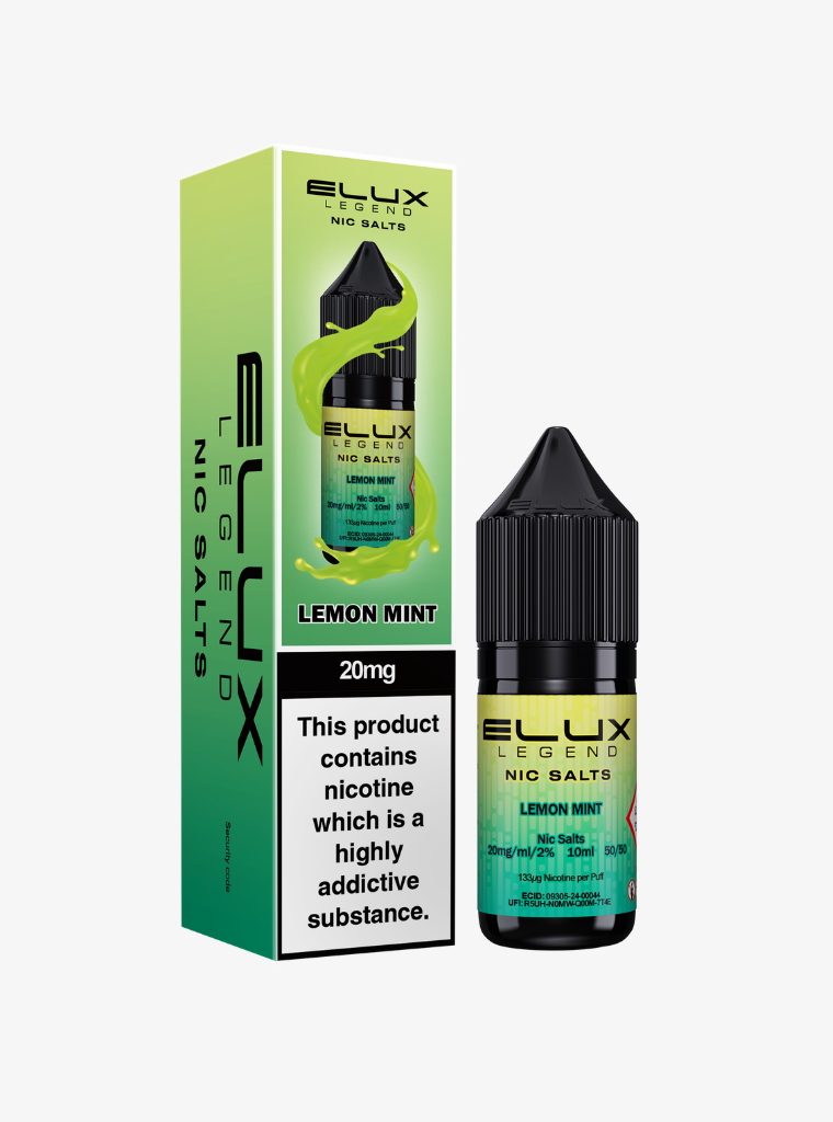 ELUX | Legend | Lemon Mint | Nic Salts | 20mg | 10ml