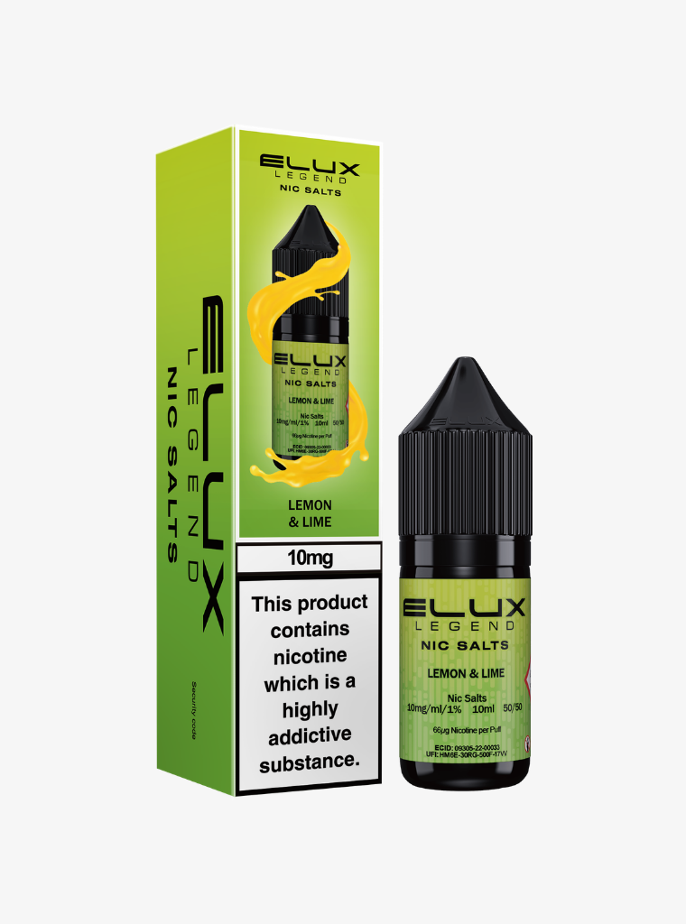 ELUX | Legend | Lemon and Lime | Nic Salts | 10mg | 10ml
