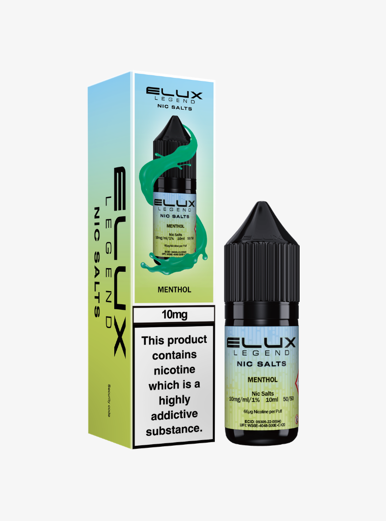 ELUX | Legend | Menthol | Nic Salts | 10mg | 10ml