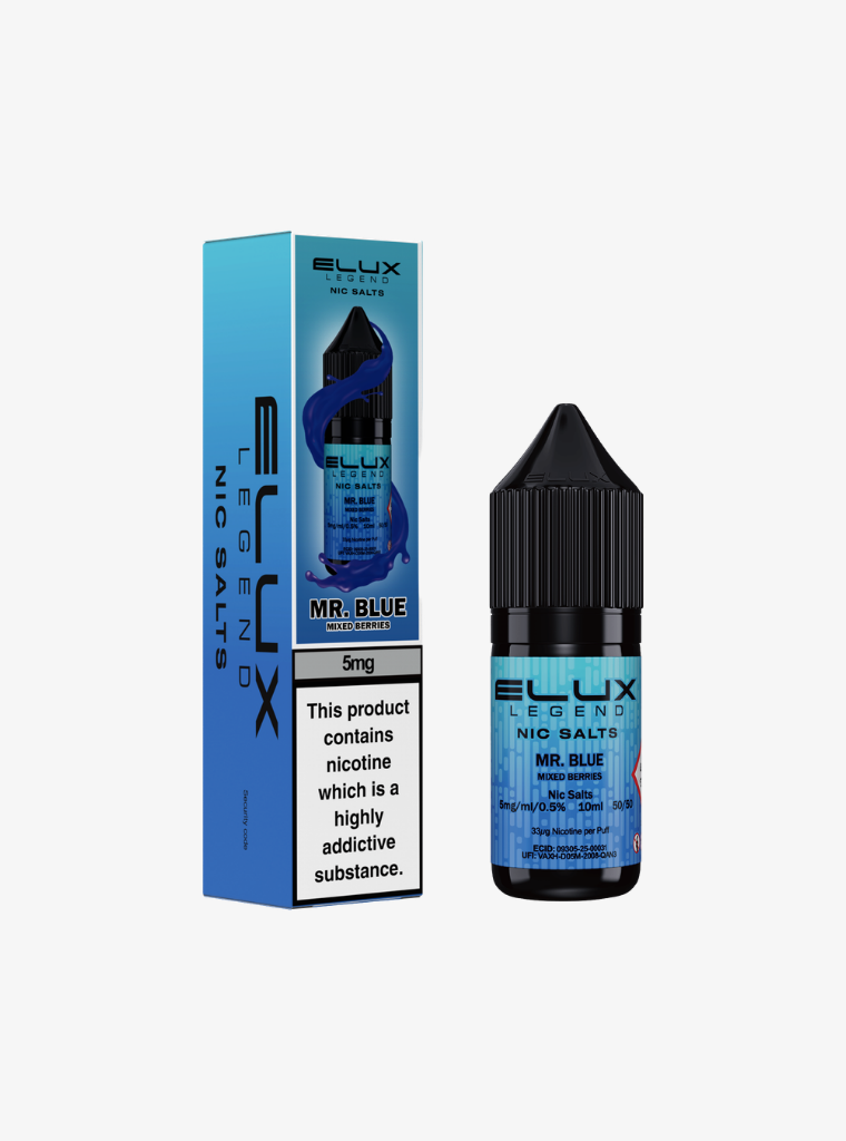 ELUX | Legend | Mr Blue | Nic Salts | 5mg | 10ml