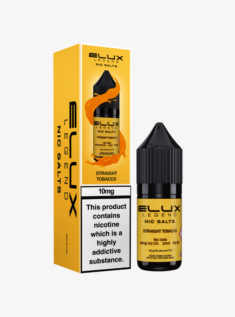 ELUX | Legend | Straight Tobacco | Nic Salts | 10mg | 10ml
