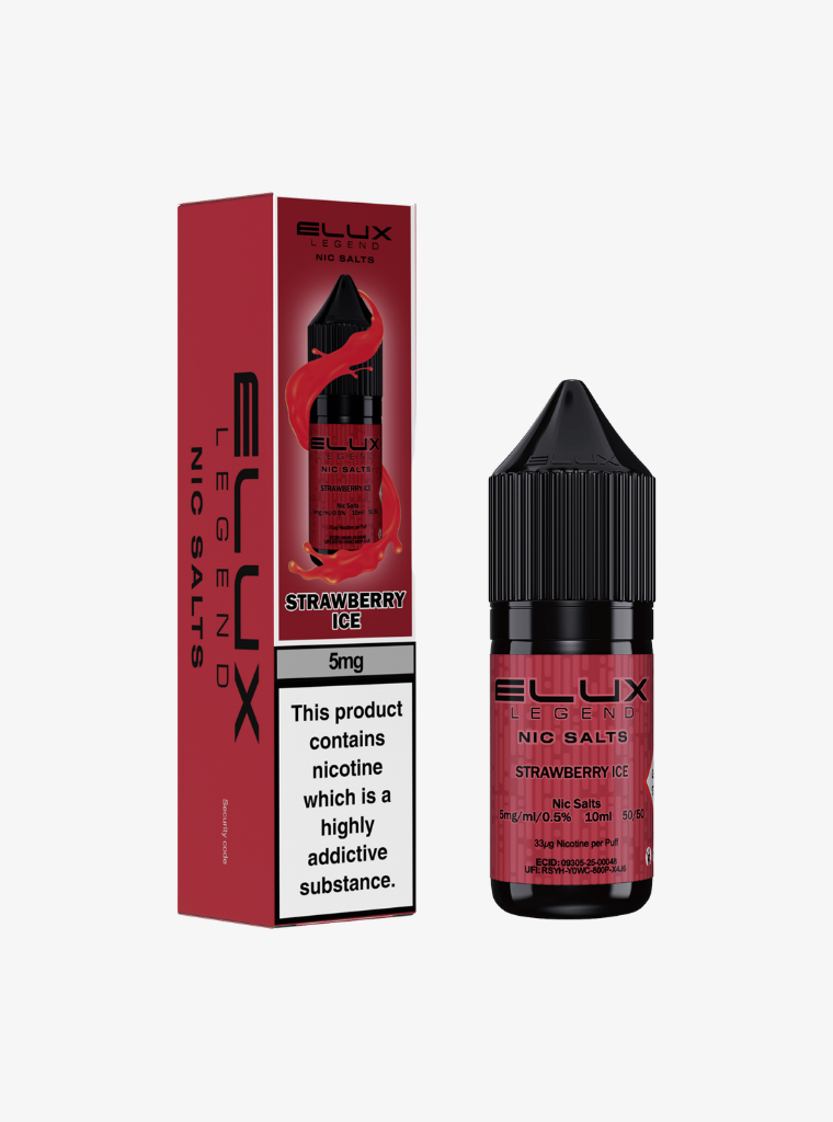 ELUX | Legend | Strawberry Ice | Nic Salts | 5mg | 10ml
