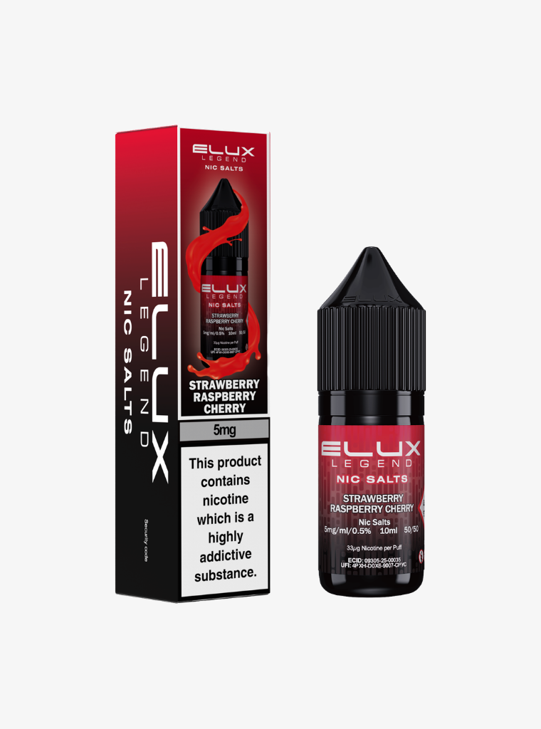 ELUX | Legend | Strawberry Raspberry Cherry | Nic Salts | 5mg | 10ml