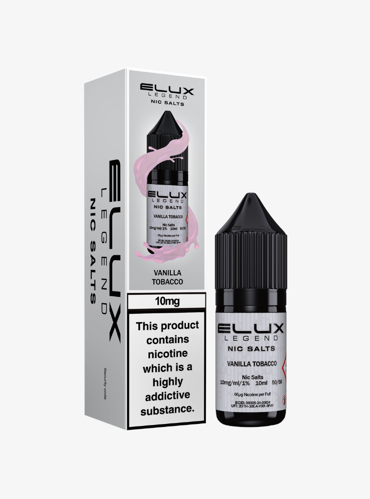 ELUX | Legend | Vanilla Tobacco | Nic Salts | 10mg | 10ml