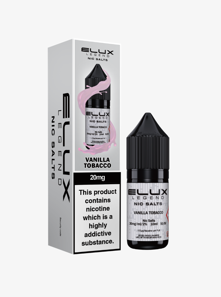 ELUX | Legend | Vanilla Tobacco | Nic Salts | 20mg | 10ml