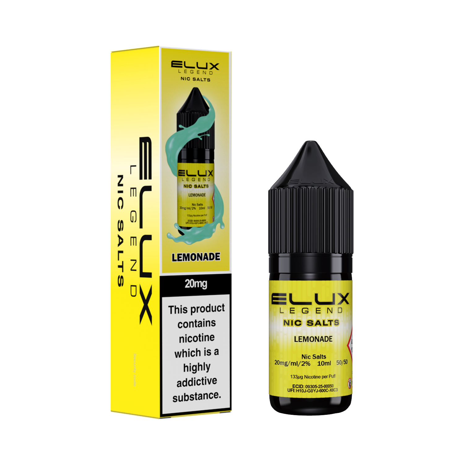 ELUX | Legend | Lemonade | Nic Salts | 20mg | 10ml