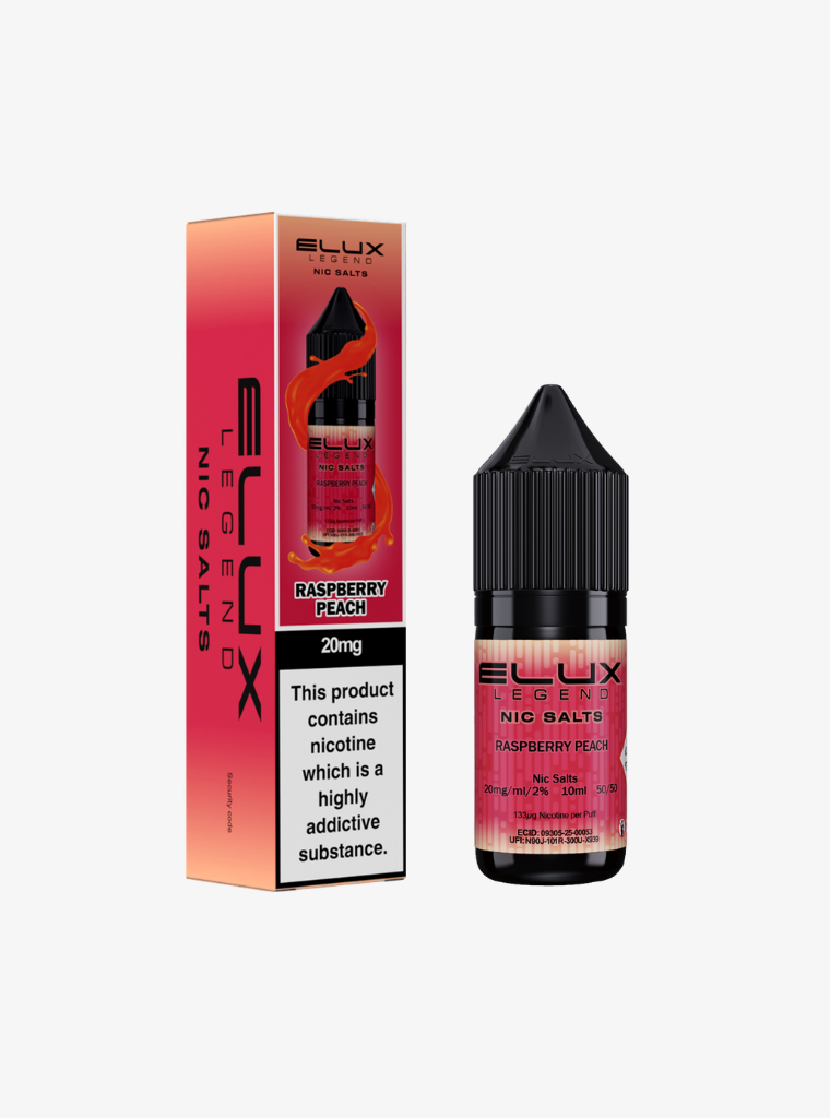 ELUX | Legend | Raspberry Peach | Nic Salts | 10mg | 10ml-1