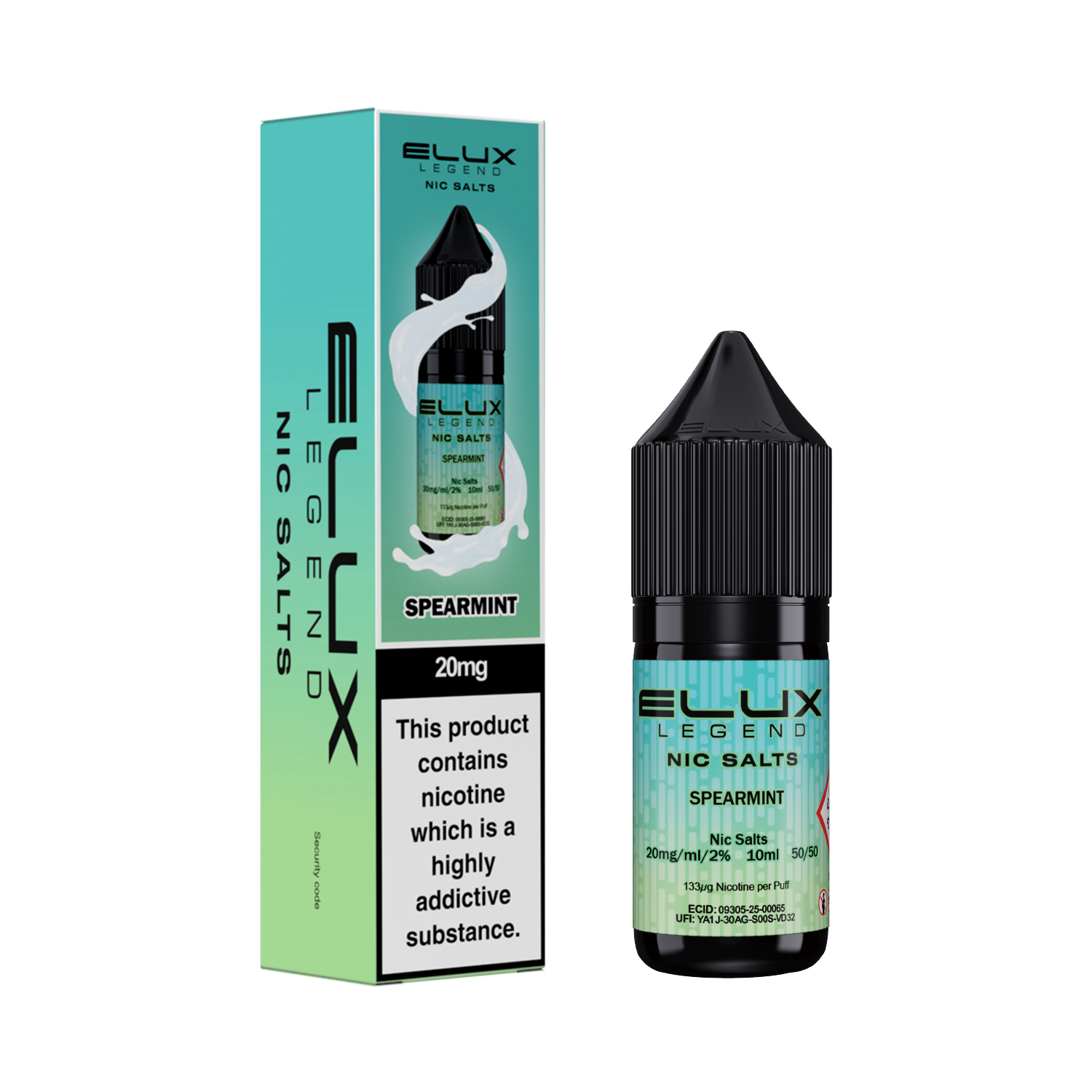 ELUX | Legend | Spearmint | Nic Salts | 10mg | 10ml