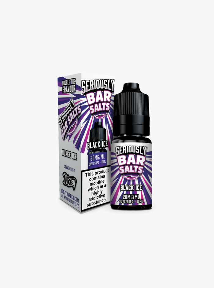 Doozy | Seriously Bar Salts | Black Ice | Nic Salt | 10mg