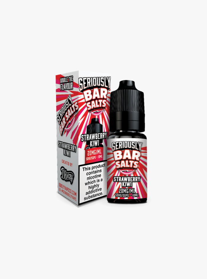 Doozy | Seriously Bar Salts | Strawberry Kiwi | Nic Salt | 10mg