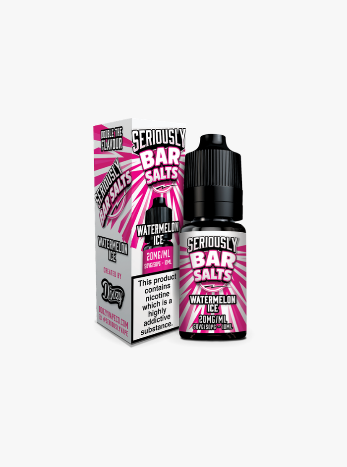 Doozy | Seriously Bar Salts | Watermelon Ice | Nic Salt | 10mg