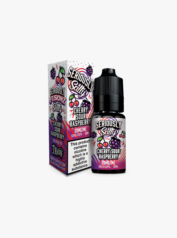 Doozy | Seriously Fusionz | Cherry Sour Raspberry | Nic Salt | 20mg