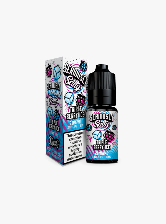 Doozy | Seriously Fusionz | Triple Berry Ice | Nic Salt | 5mg