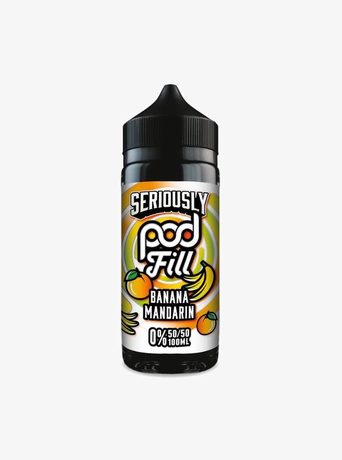 Doozy | Seriously Pod Fill | Banana Mandarin | Shortfill | 100ml