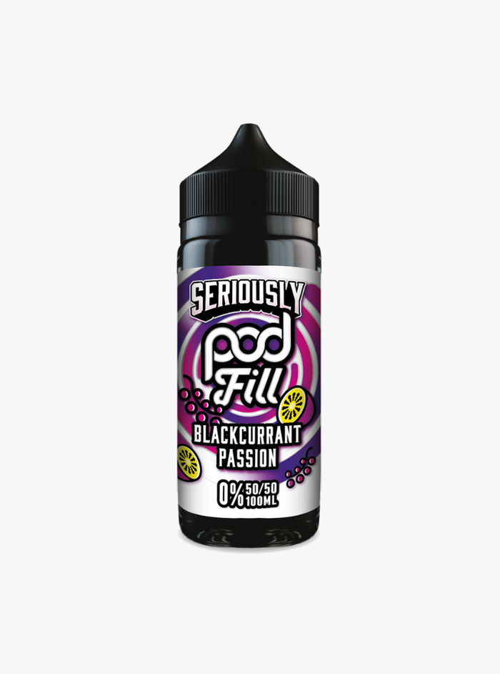 Doozy | Seriously Pod Fill | Blackcurrant Passion | Shortfill | 100ml