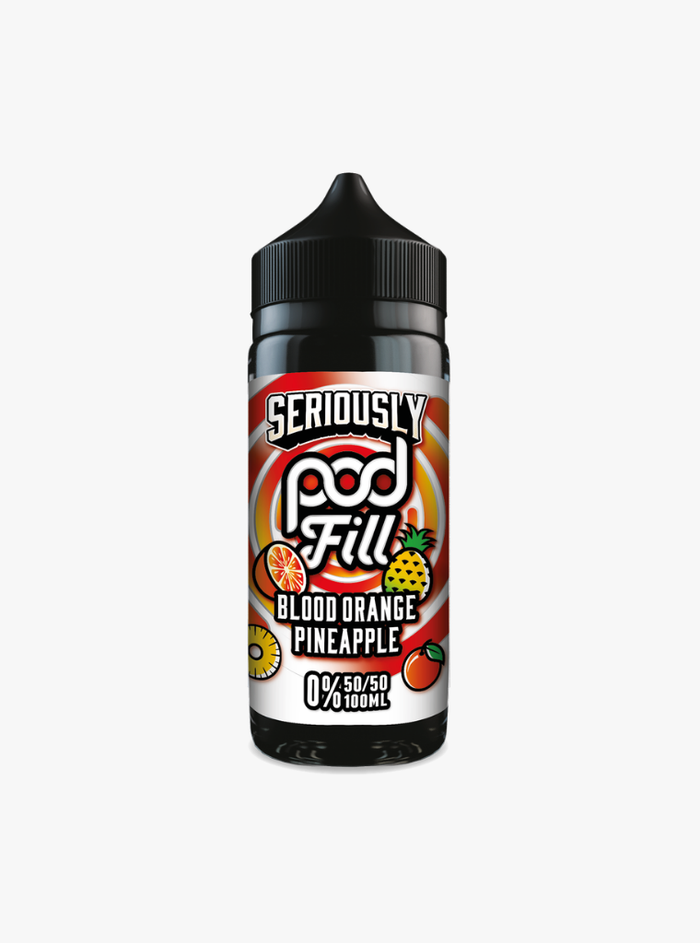 Doozy | Seriously Pod Fill | Blood Orange Pineapple | Shortfill | 100ml