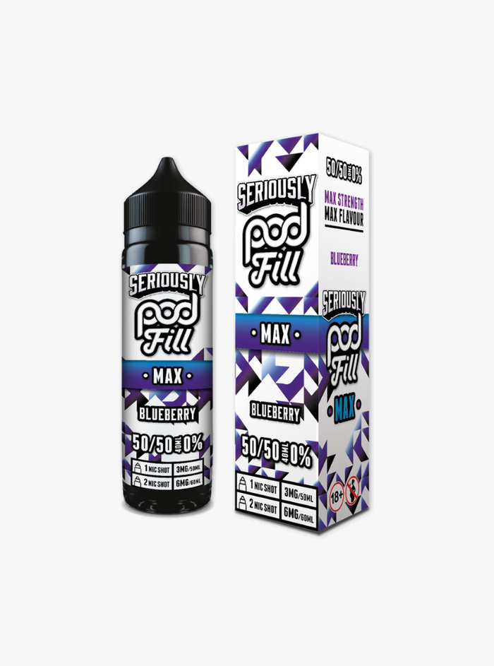 Doozy | Seriously Pod Fill Max | Blueberry | Shortfill | 40ml