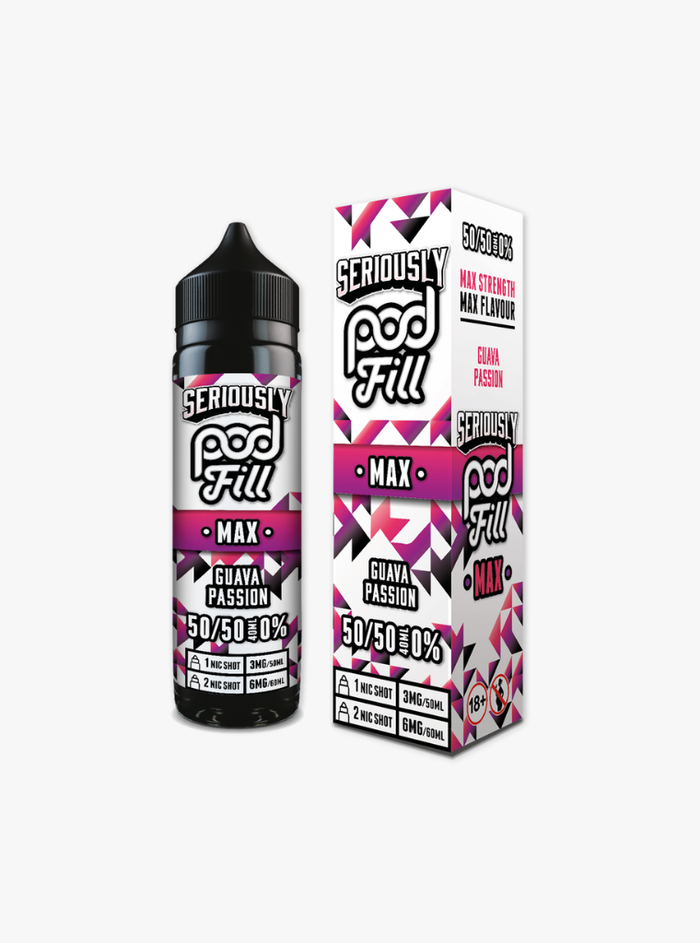 Doozy | Seriously Pod Fill Max | Guava Passion | Shortfill | 40ml