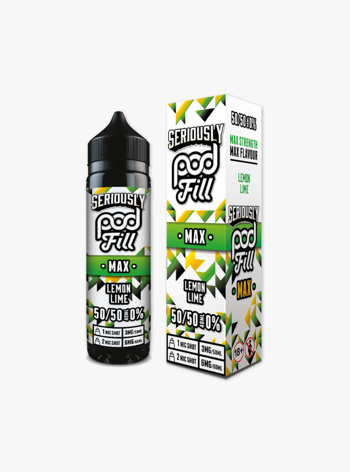 Doozy | Seriously Pod Fill Max | Lemon Lime | Shortfill | 40ml