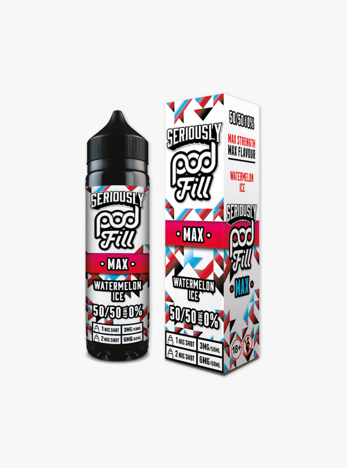 Doozy | Seriously Pod Fill Max | Watermelon Ice | Shortfill | 40ml