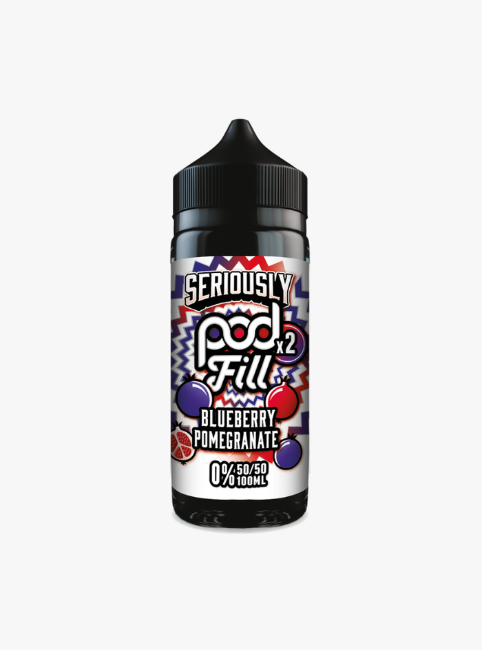 Doozy | Seriously Pod Fill X2 | Blueberry Pomegranate | Shortfill | 100ml