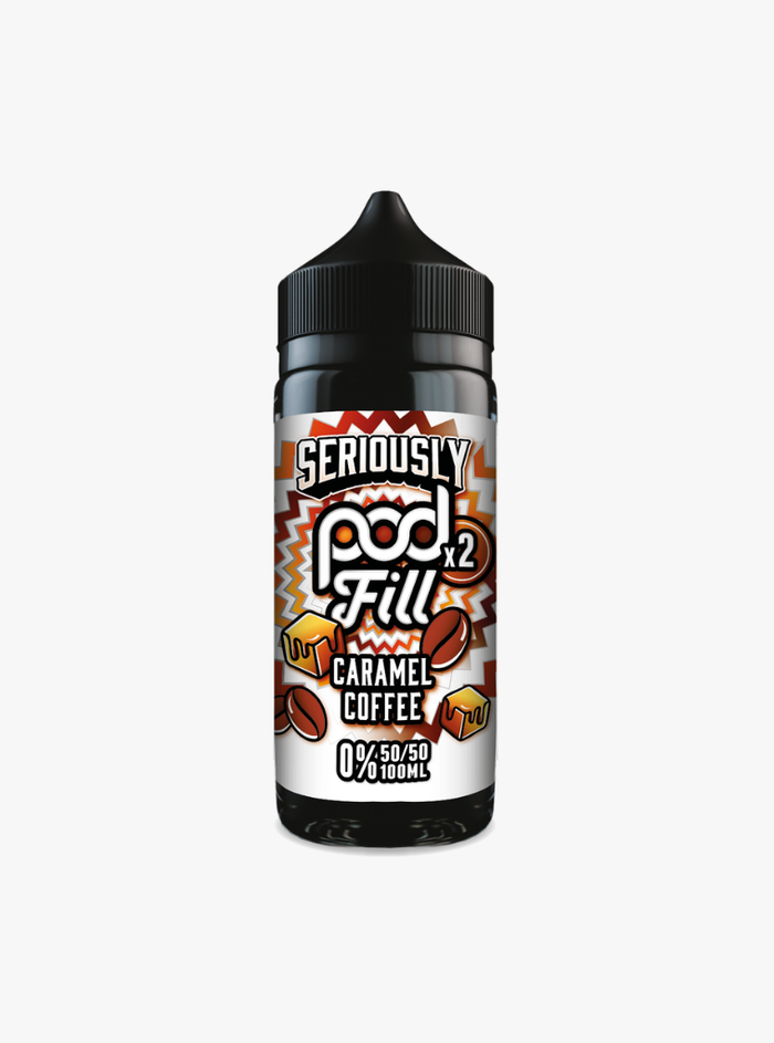 Doozy | Seriously Pod Fill X2 | Caramel Coffee | Shortfill | 100ml