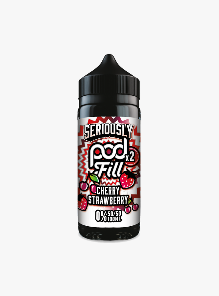 Doozy | Seriously Pod Fill X2 | Cherry Strawberry | Shortfill | 100ml